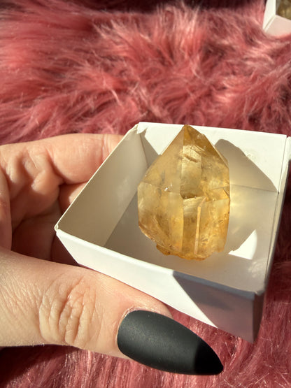 Stunning Natural Congo Citrine Medium - Inuitively Selected