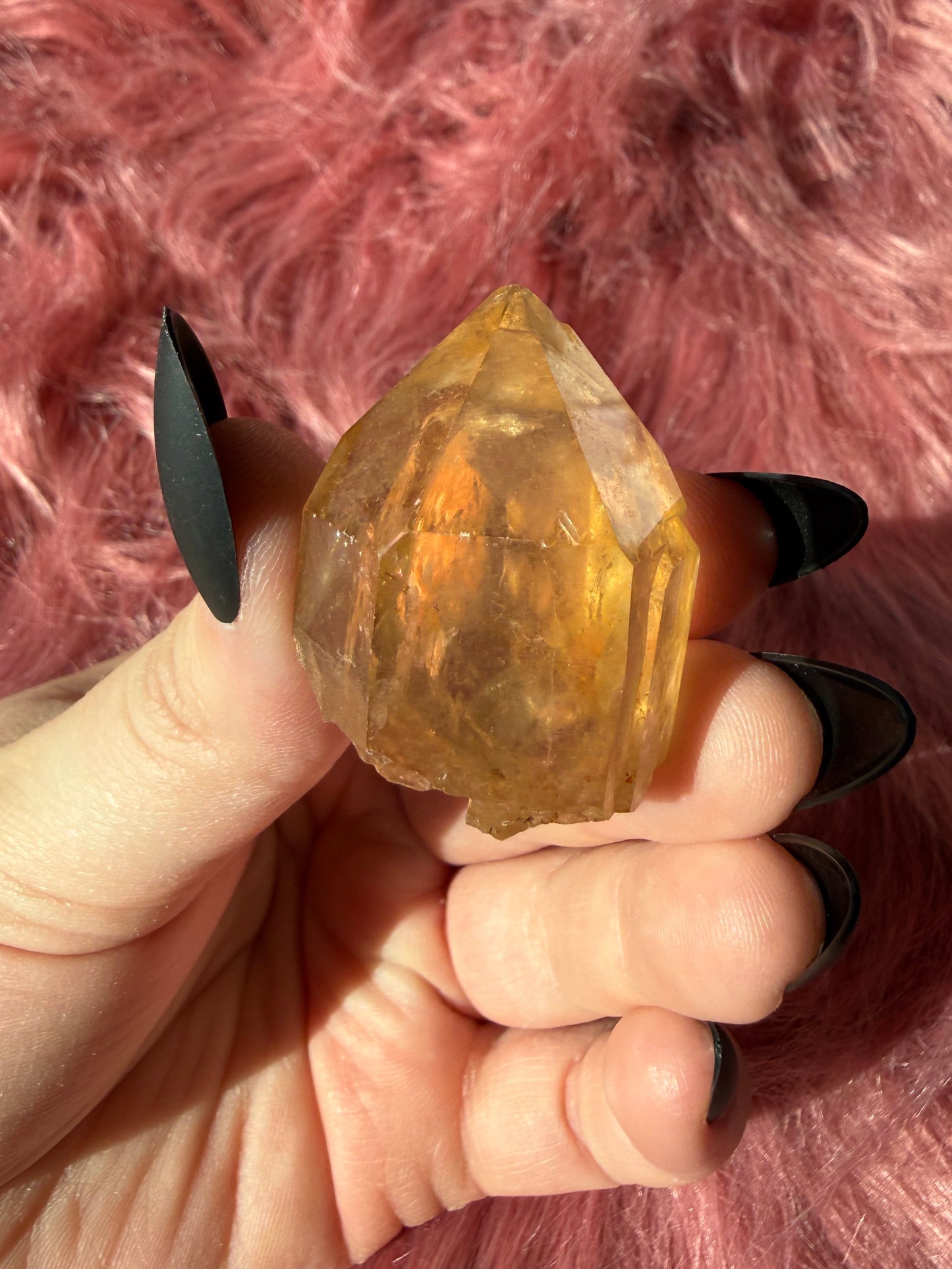 Stunning Natural Congo Citrine Medium - Inuitively Selected