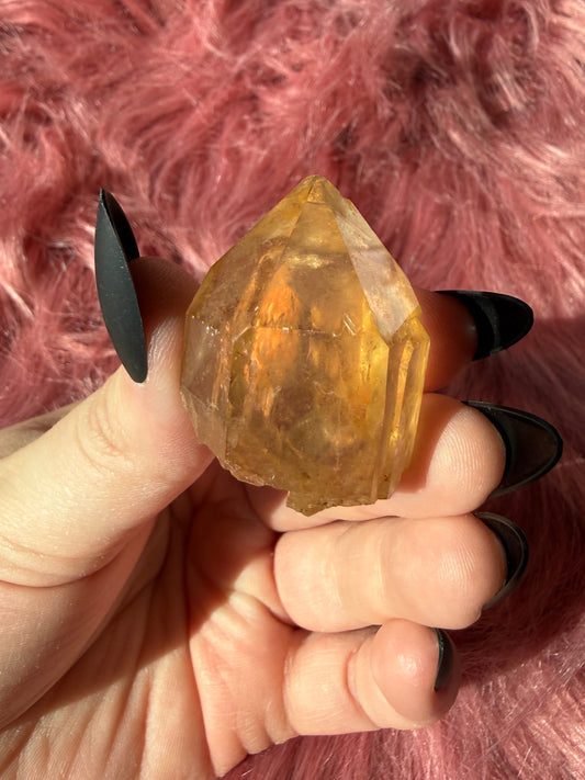 Stunning Natural Congo Citrine Medium - Inuitively Selected
