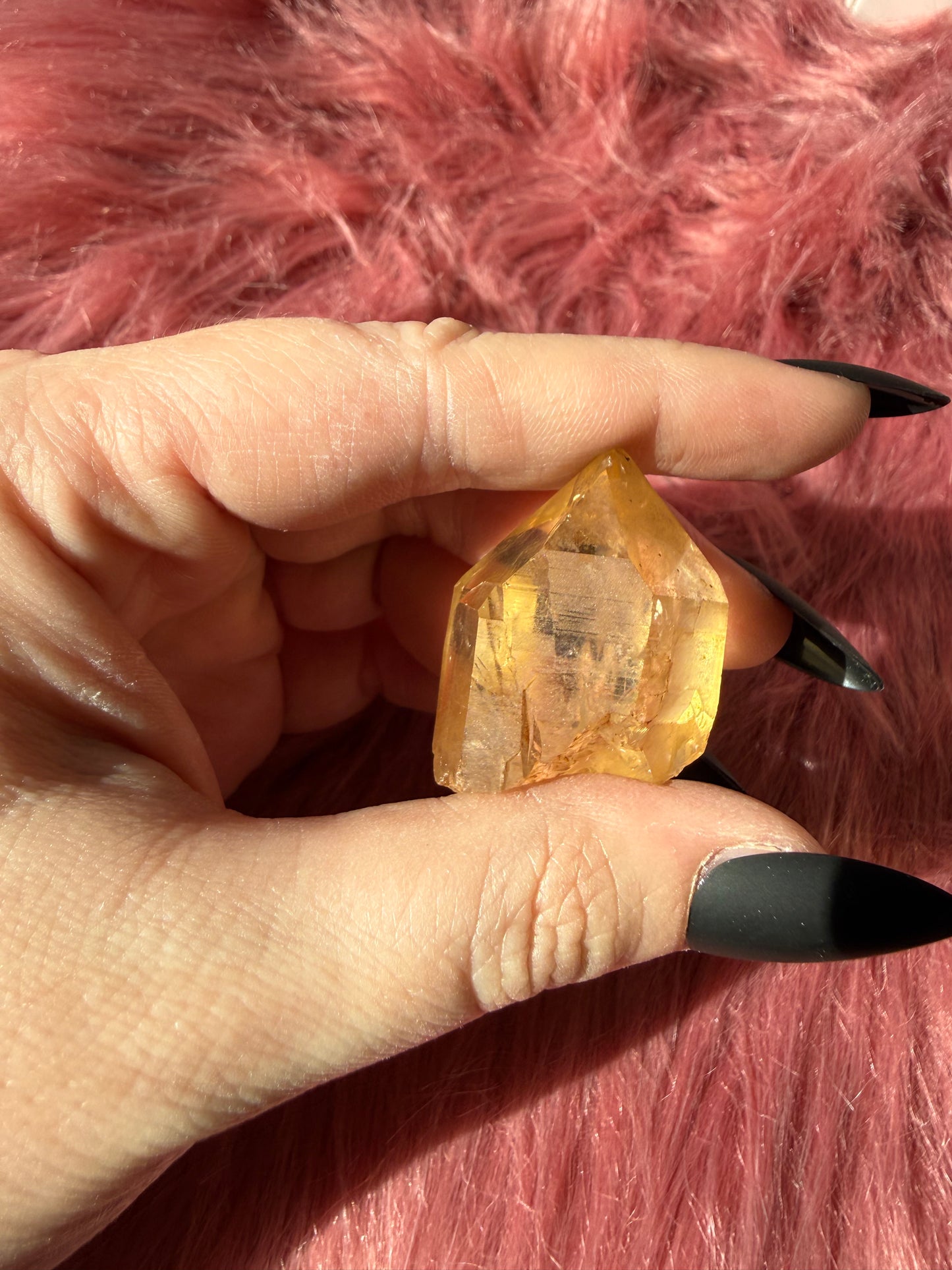 Stunning Natural Congo Citrine Medium - Inuitively Selected
