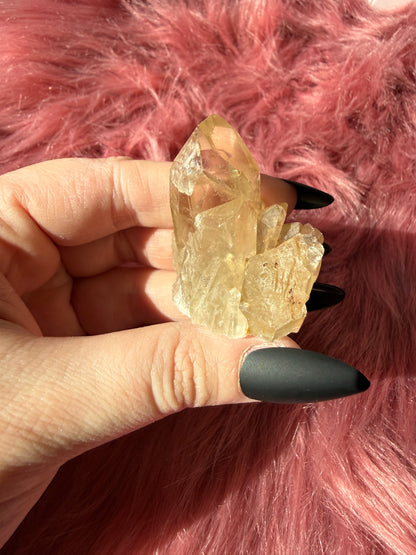 Stunning Natural Congo Citrine Medium - Inuitively Selected
