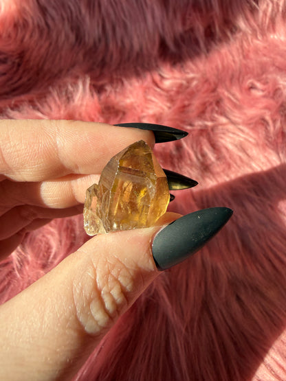 Stunning Natural Congo Citrine Small - Intuitively Selected