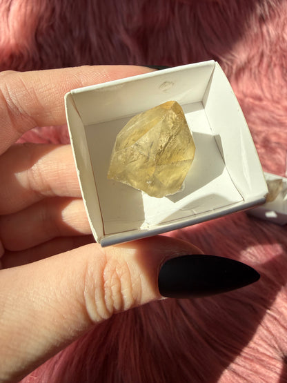 Stunning Natural Congo Citrine Small - Intuitively Selected