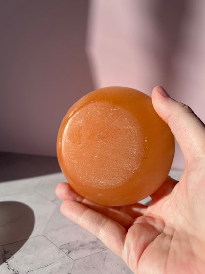 ONE (1) Stunning Medium Sized Satin Spar Selenite Bowl