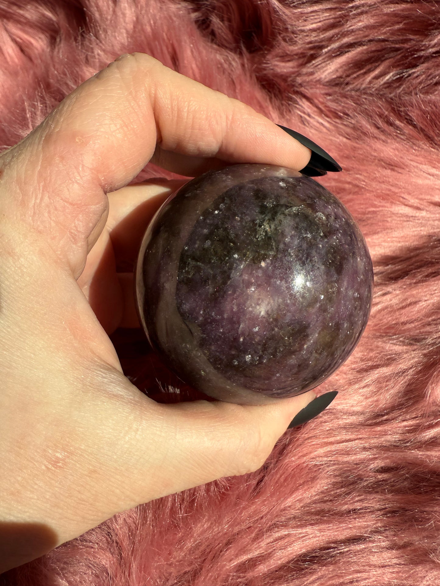 Stunning High Quality Unicorn Stone Large Sphere