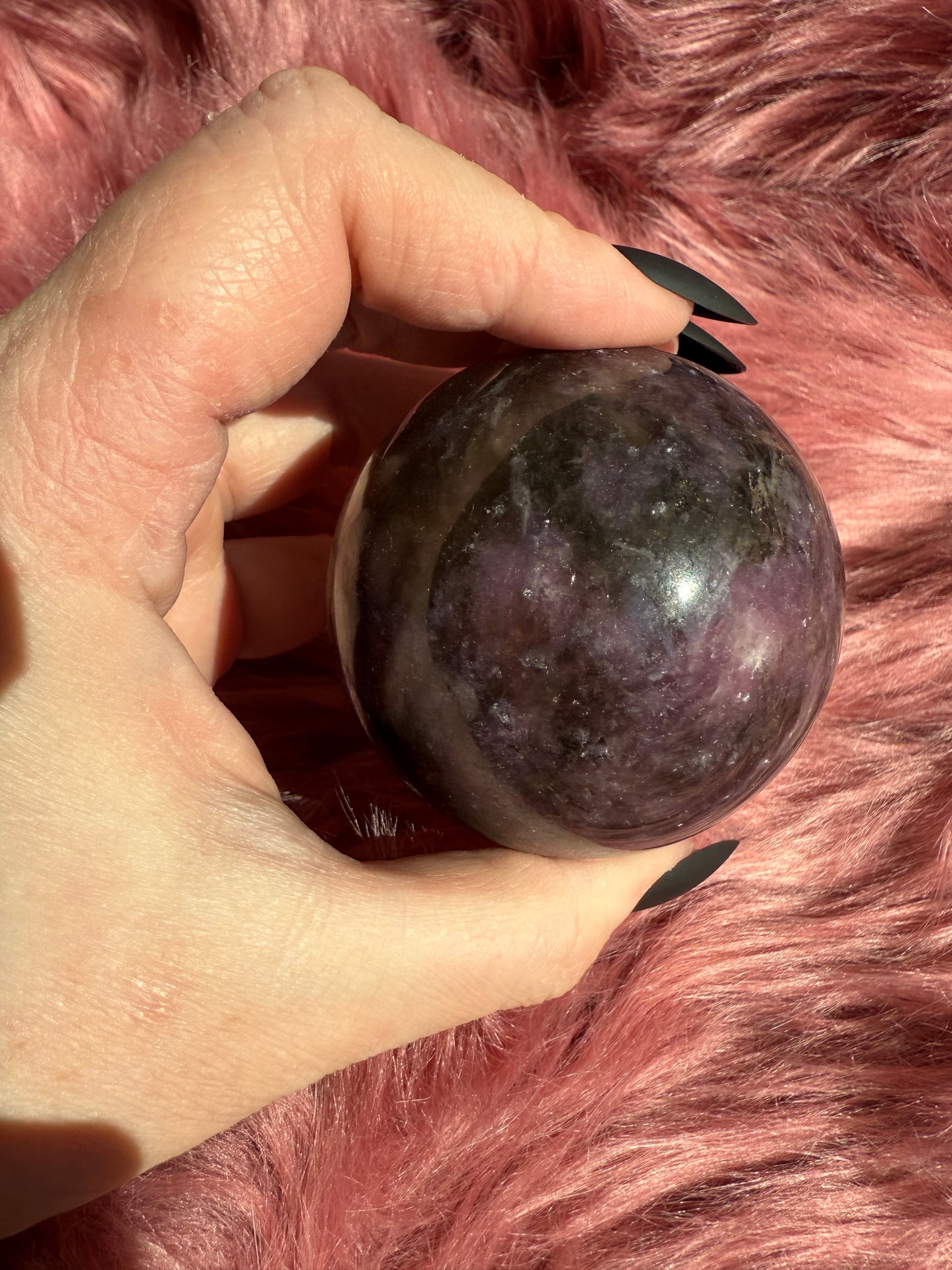 Stunning High Quality Unicorn Stone Large Sphere