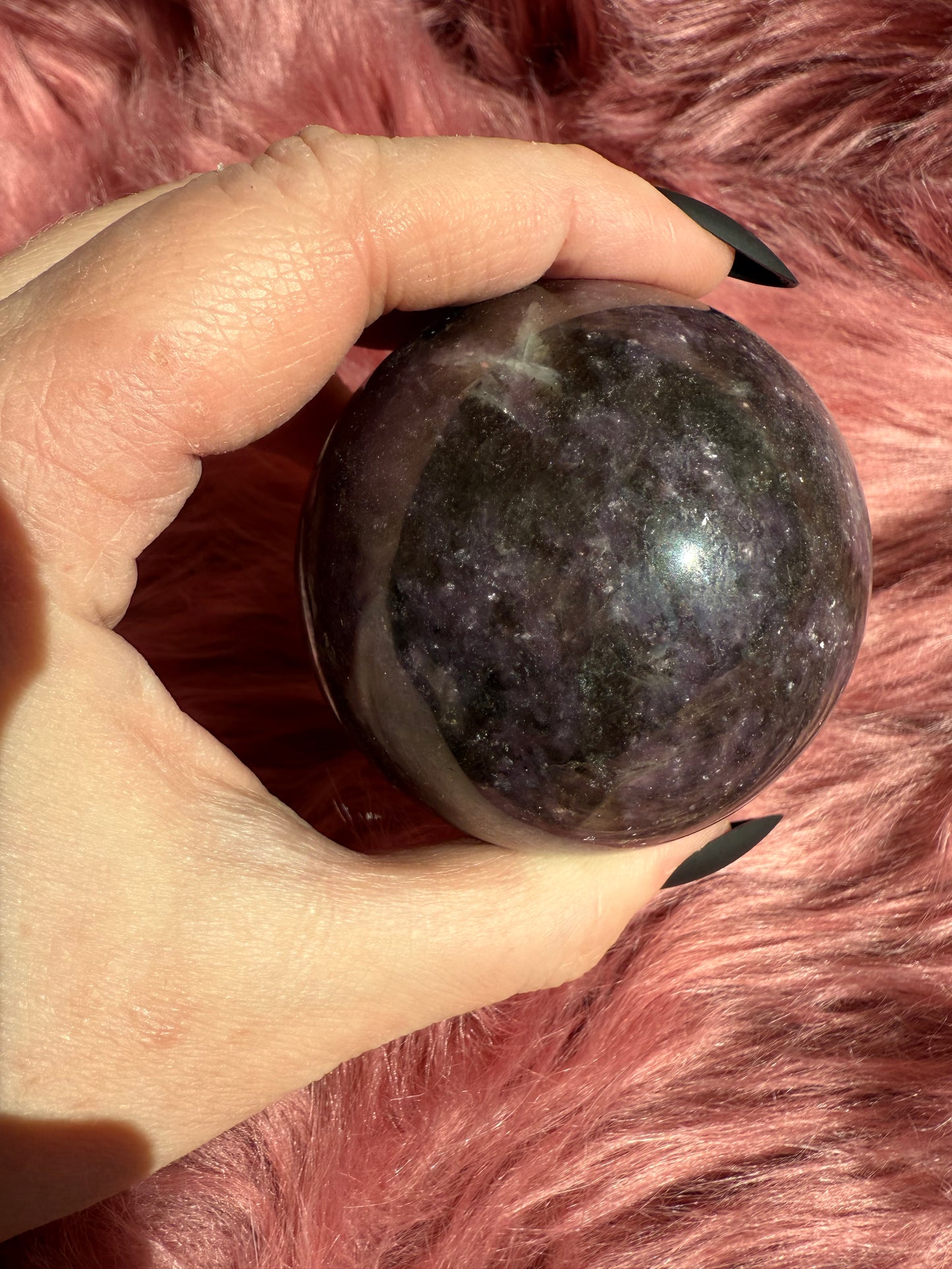 Stunning High Quality Unicorn Stone Large Sphere