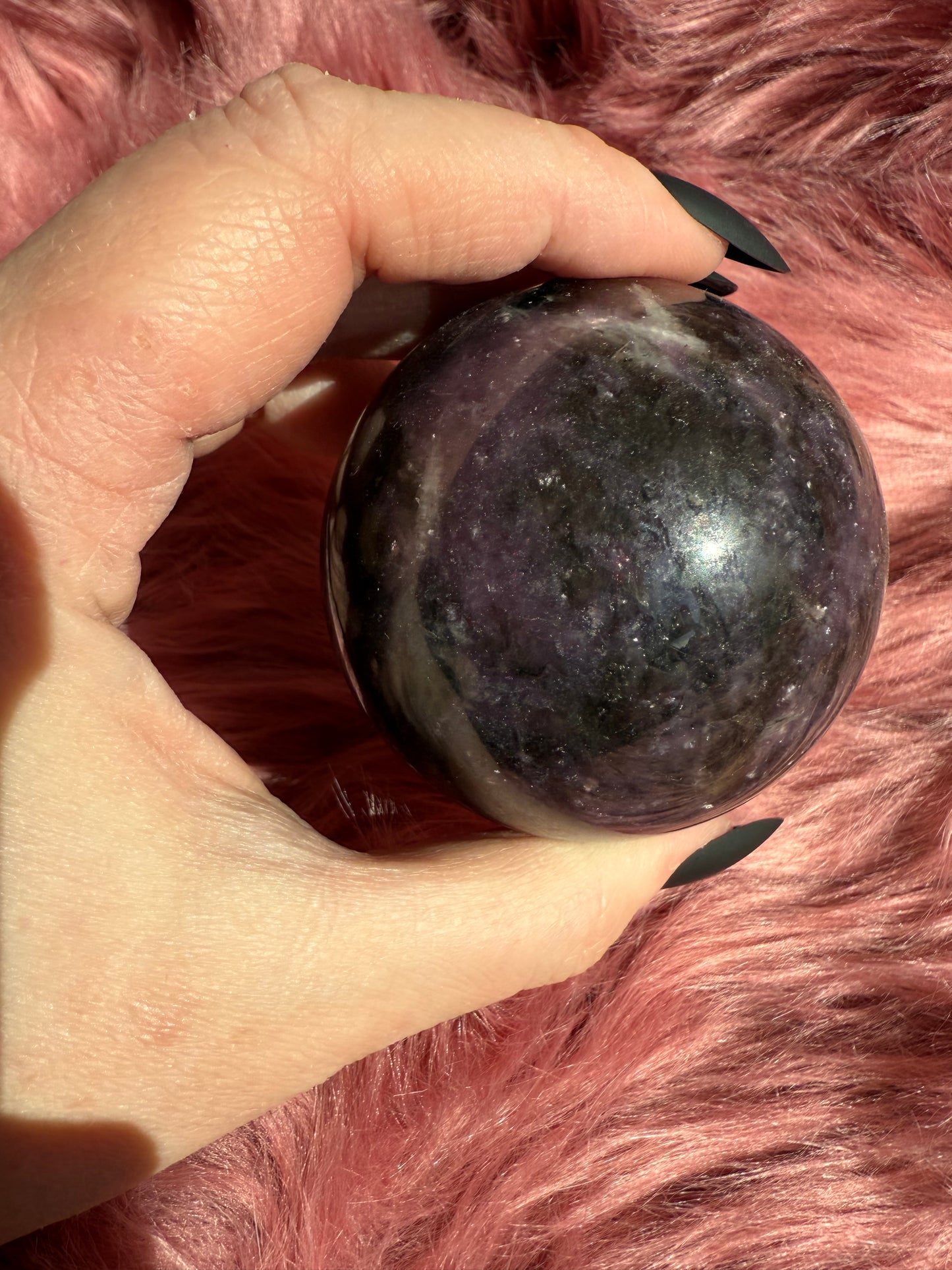Stunning High Quality Unicorn Stone Large Sphere