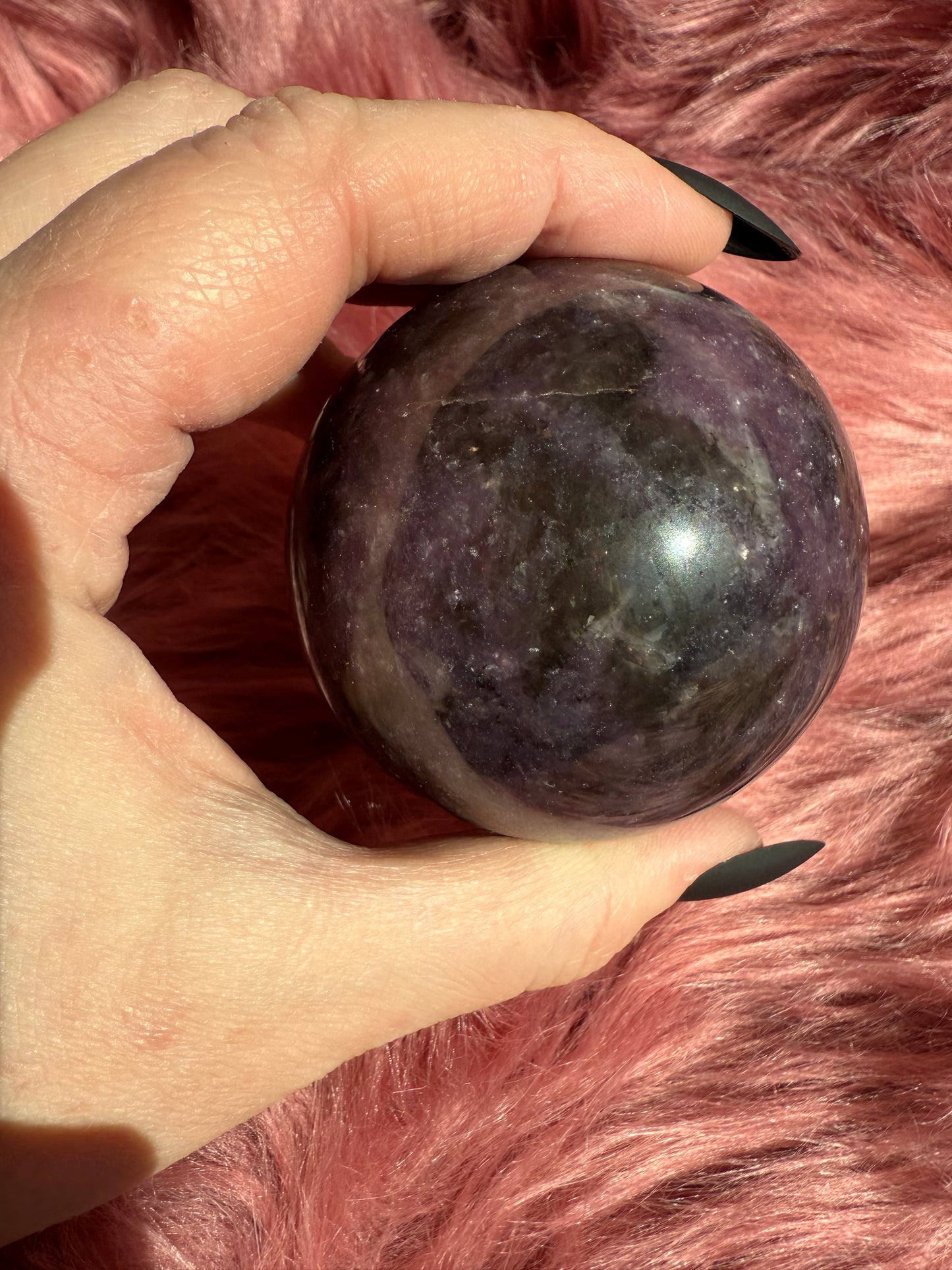 Stunning High Quality Unicorn Stone Large Sphere