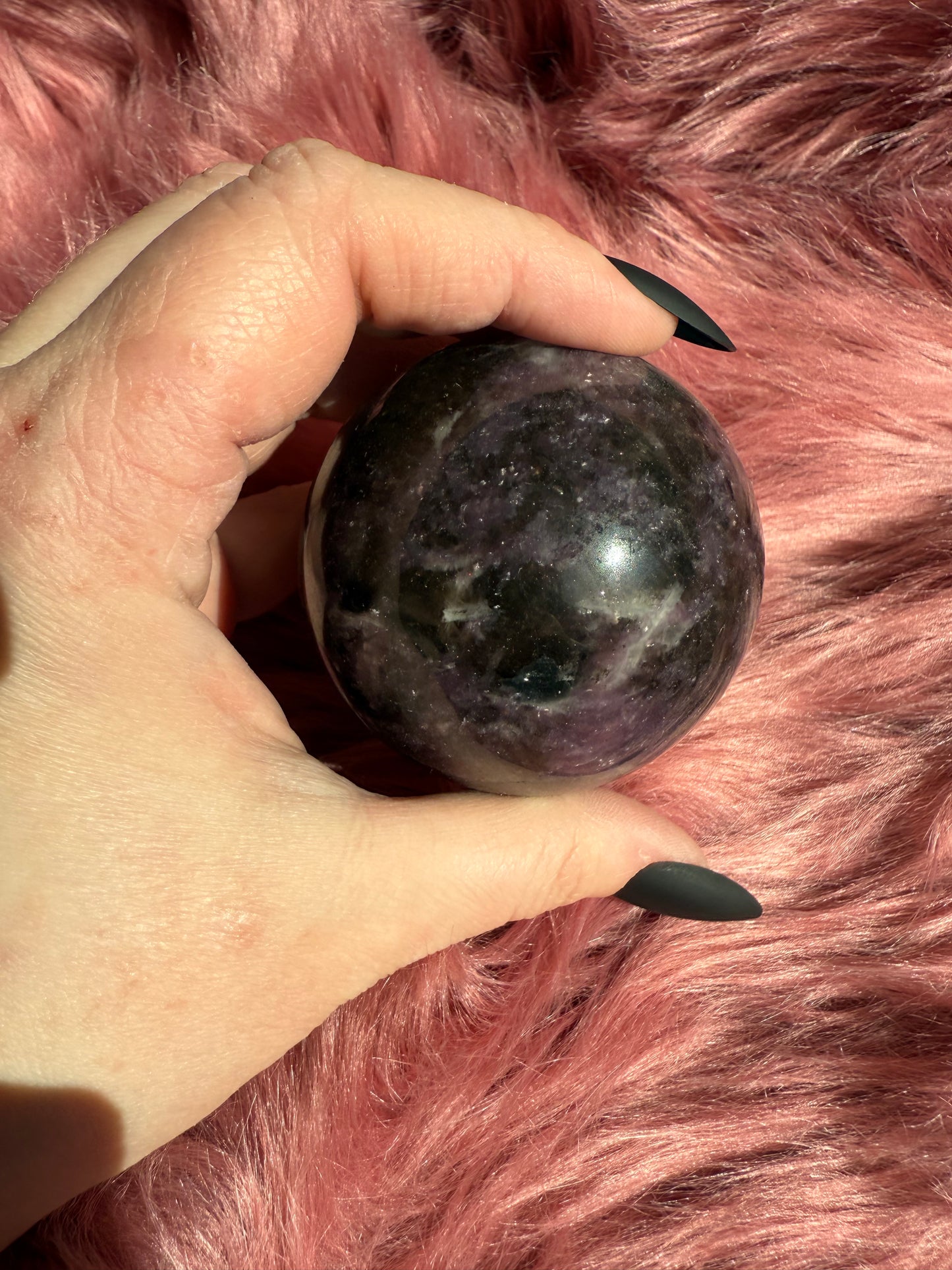 Stunning High Quality Unicorn Stone Large Sphere