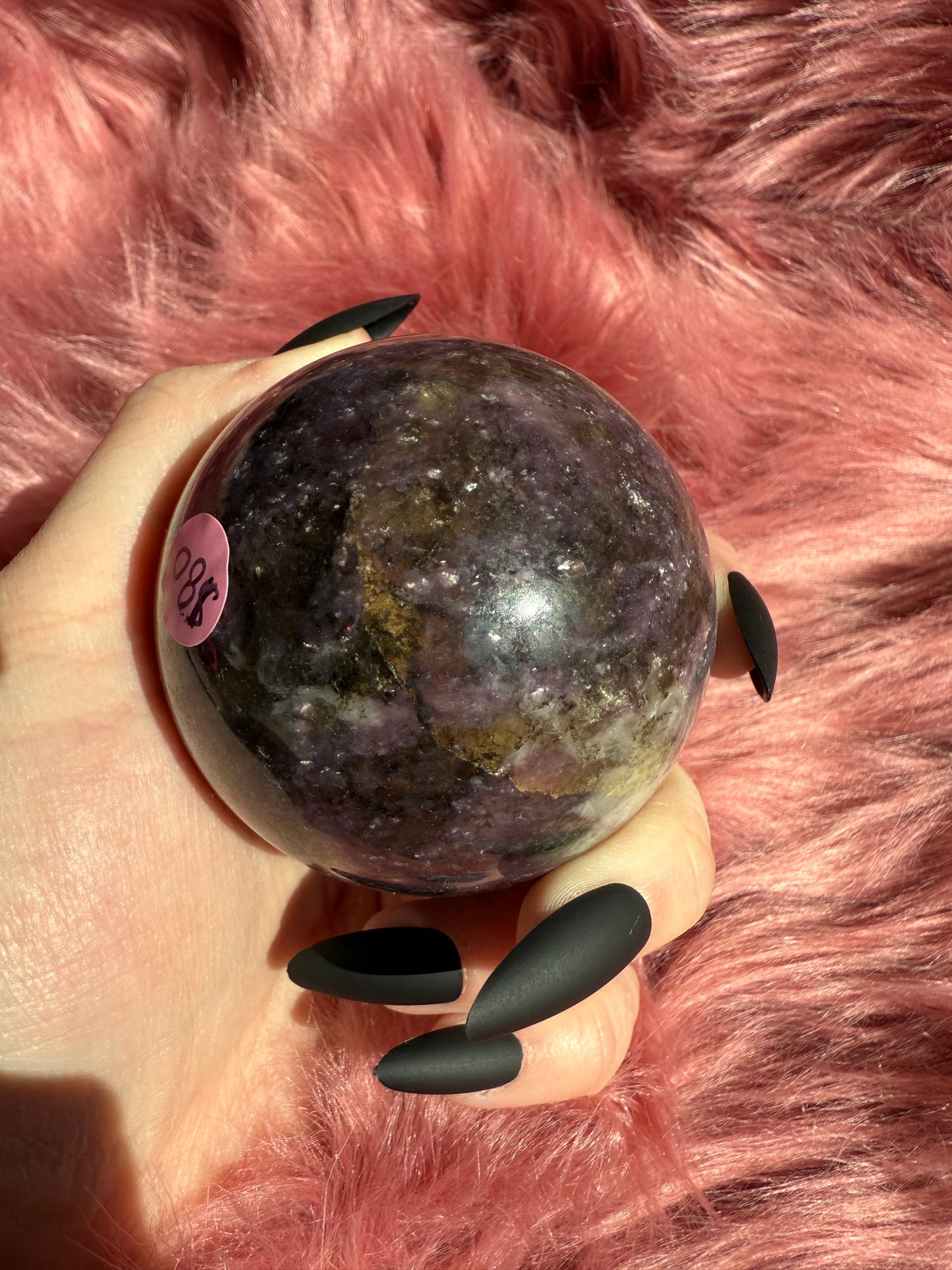 Stunning High Quality Unicorn Stone Large Sphere
