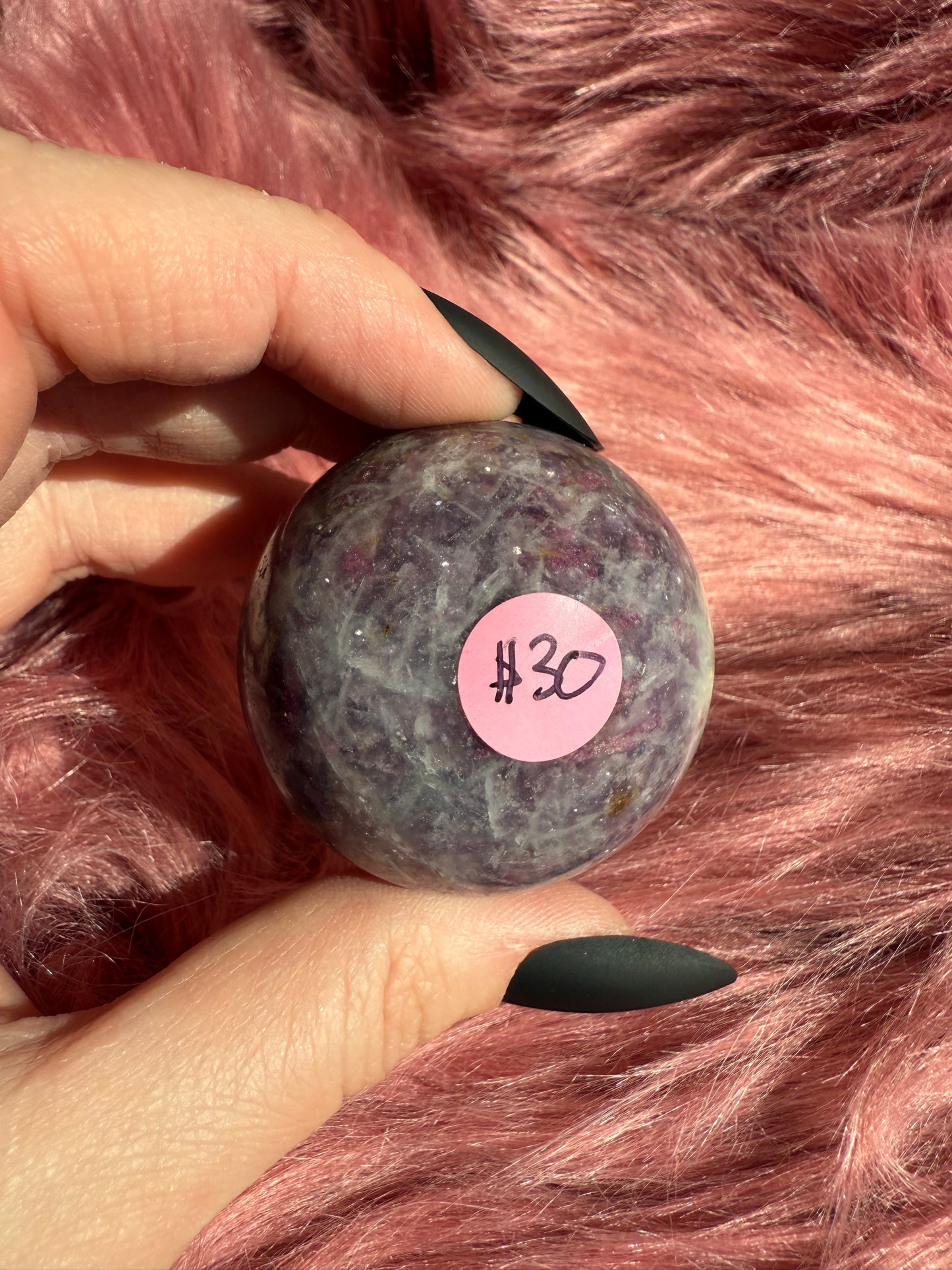 Stunning High Quality Unicorn Stone Small Sphere