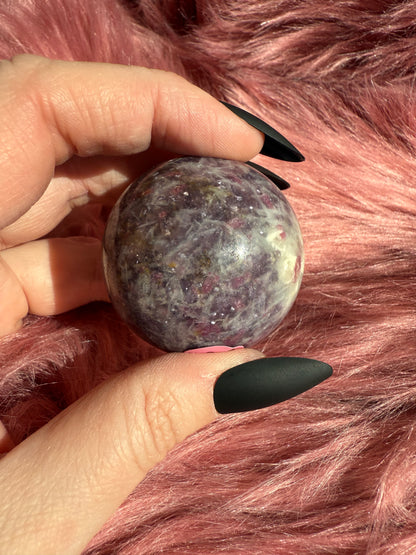 Stunning High Quality Unicorn Stone Small Sphere