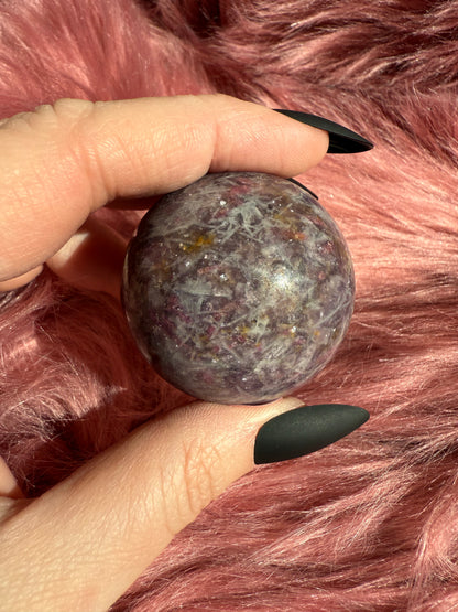 Stunning High Quality Unicorn Stone Small Sphere