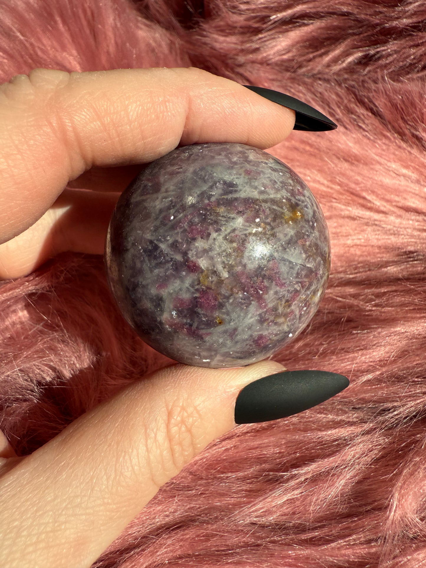 Stunning High Quality Unicorn Stone Small Sphere