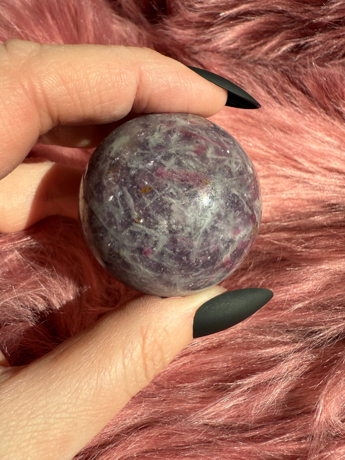 Stunning High Quality Unicorn Stone Small Sphere