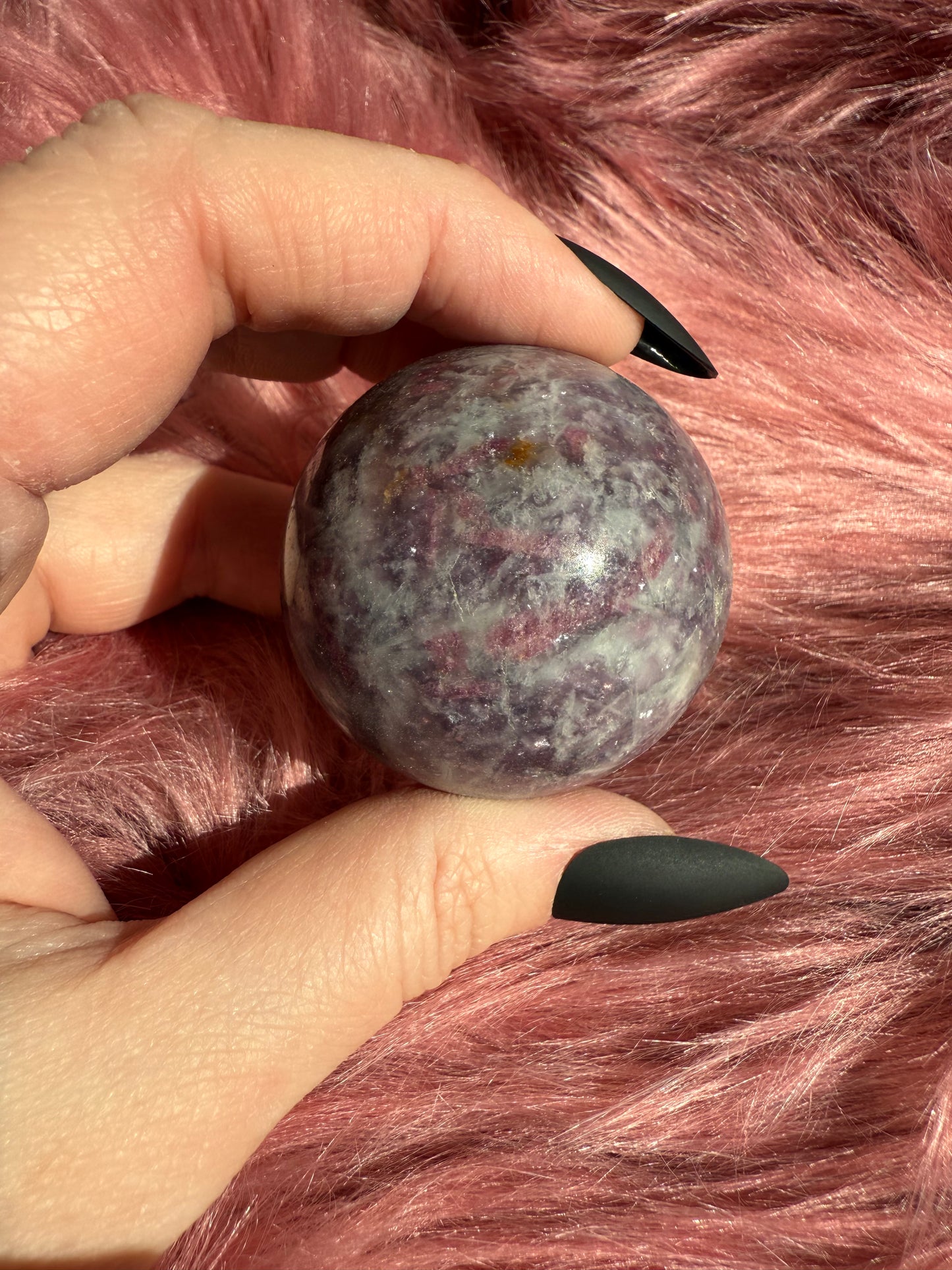 Stunning High Quality Unicorn Stone Small Sphere