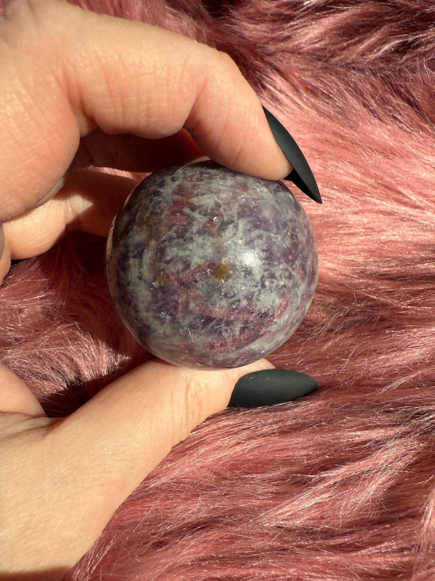 Stunning High Quality Unicorn Stone Small Sphere