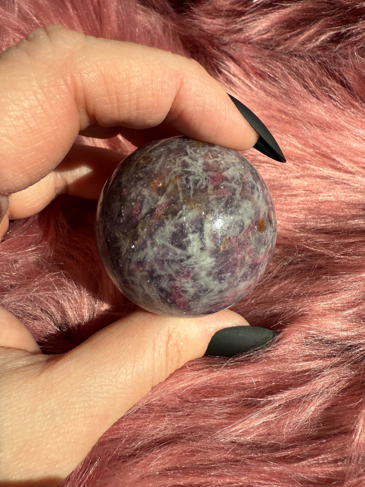 Stunning High Quality Unicorn Stone Small Sphere