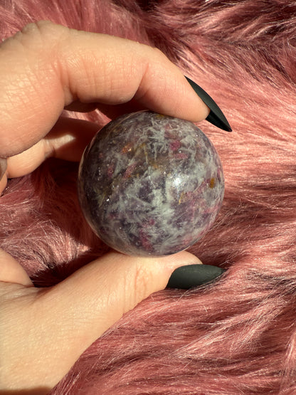 Stunning High Quality Unicorn Stone Small Sphere
