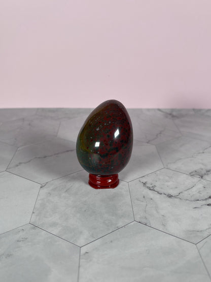 Stunning High Quality Ocean Jasper Egg