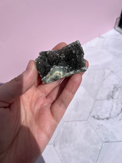 ONE (1) Stunning Black Amethyst Specimen A