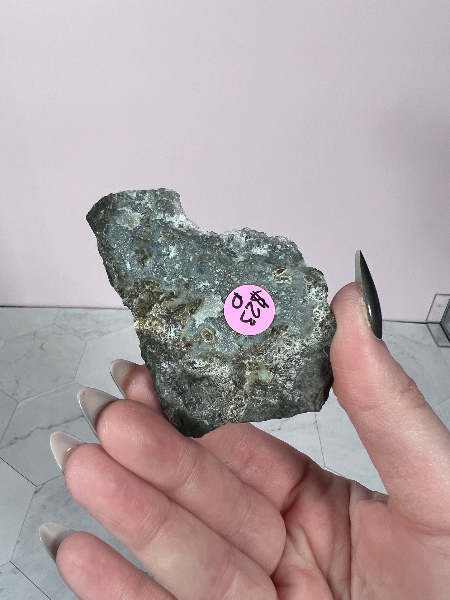 ONE (1) Stunning Black Amethyst Specimen D