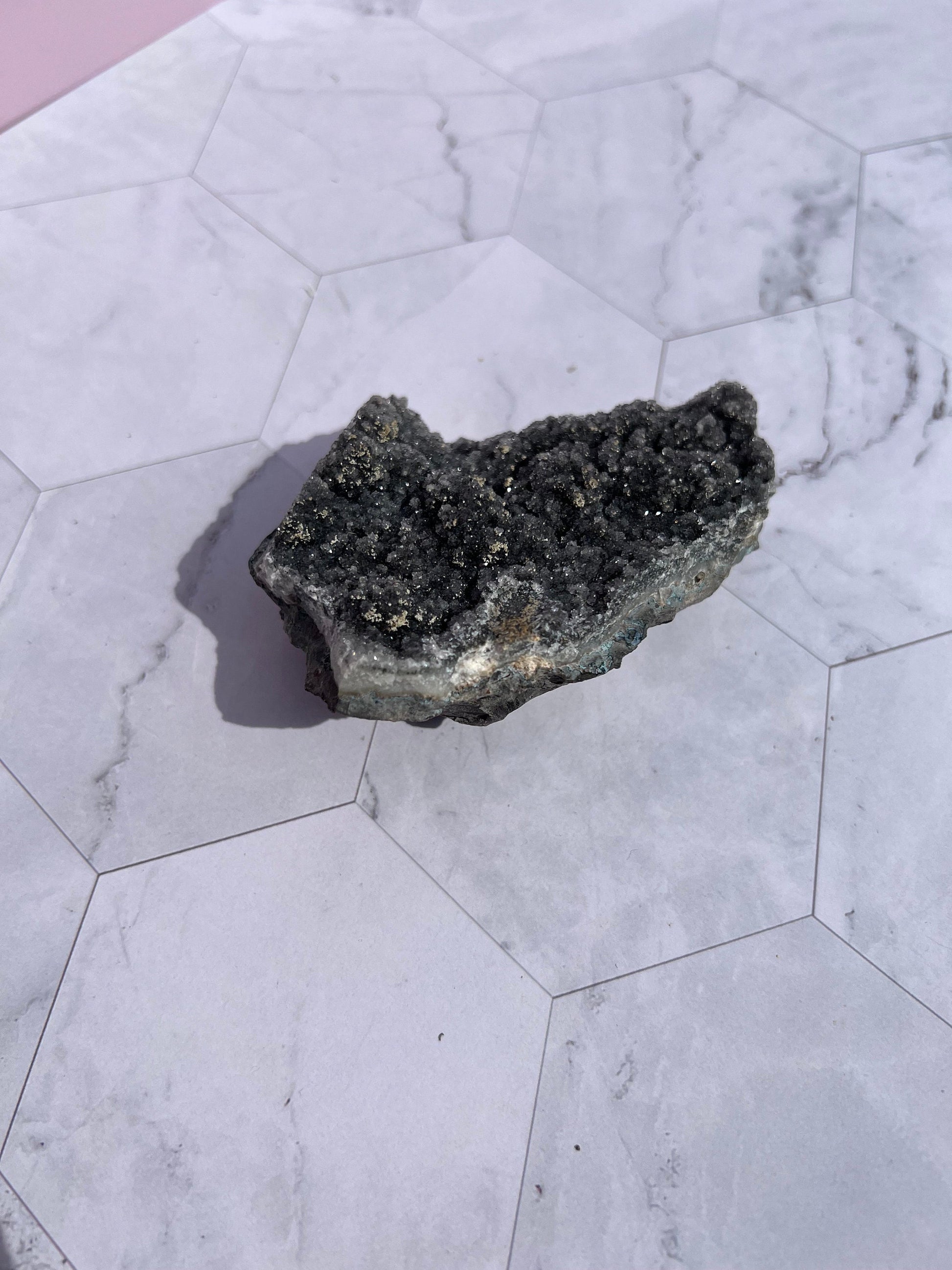 ONE (1) Stunning Black Amethyst Specimen C