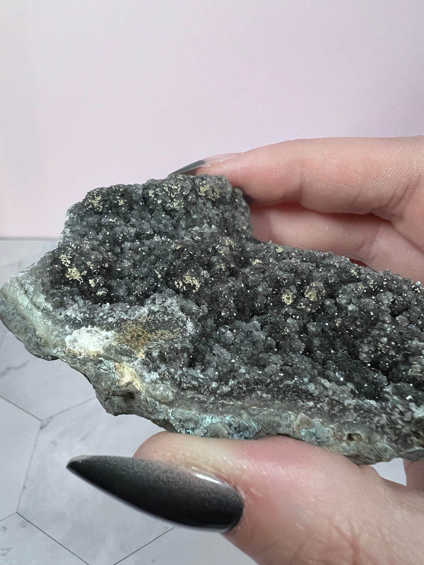 ONE (1) Stunning Black Amethyst Specimen C