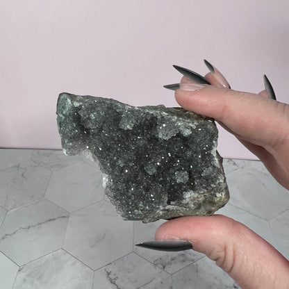 ONE (1) Stunning Black Amethyst Specimen D