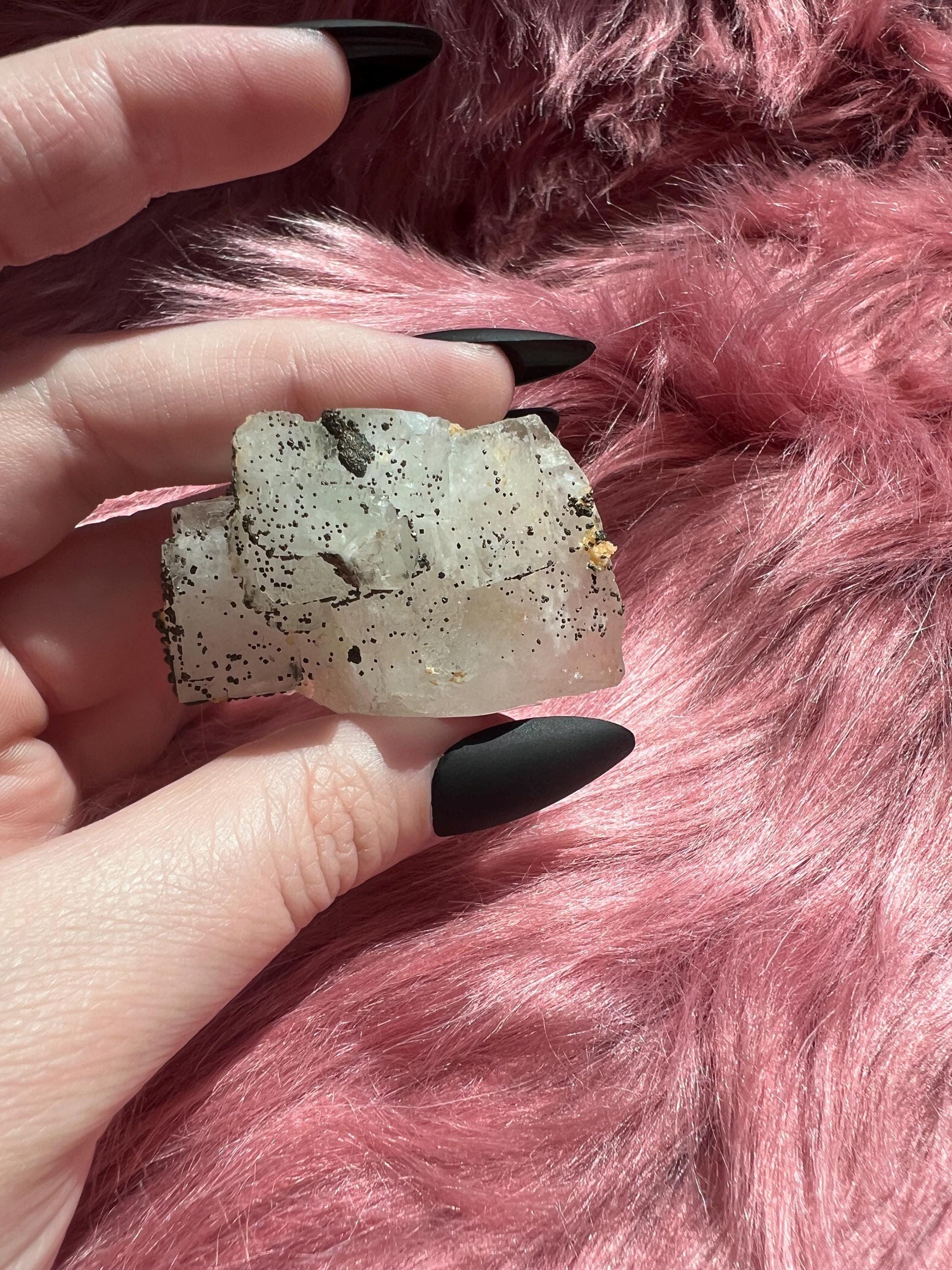 ONE (1) Stunning Fluorite with Pyrite Specimen