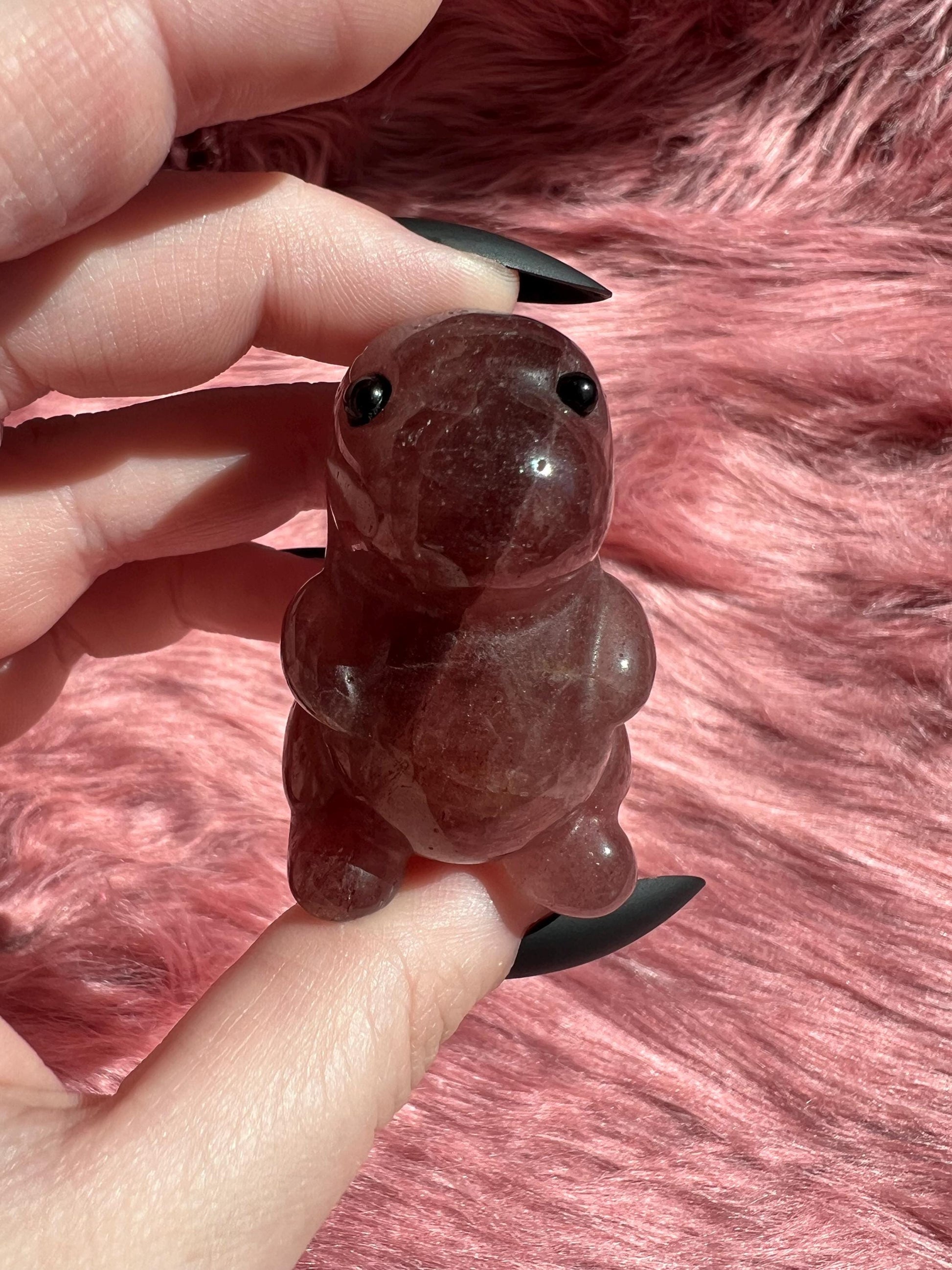 ONE (1) Stunning High Quality Kawaii Chunky Dino Dinosaur Carving