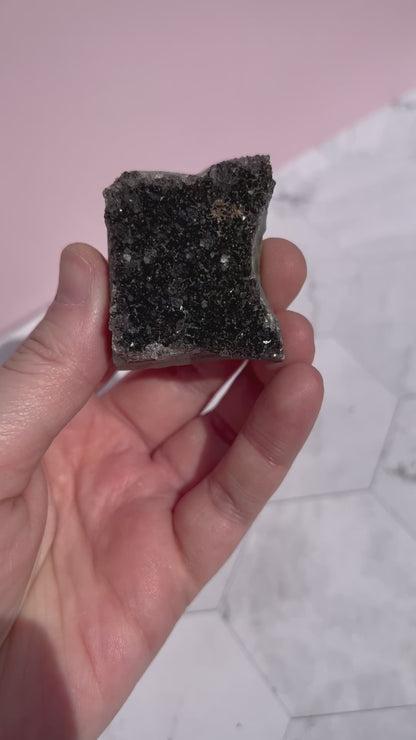 ONE (1) Stunning Black Amethyst Specimen B